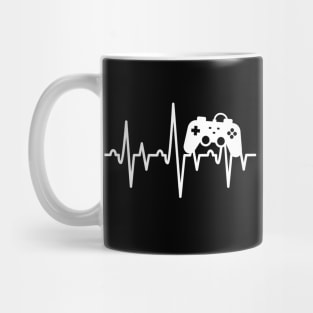 Game Control Heartbeat Mug